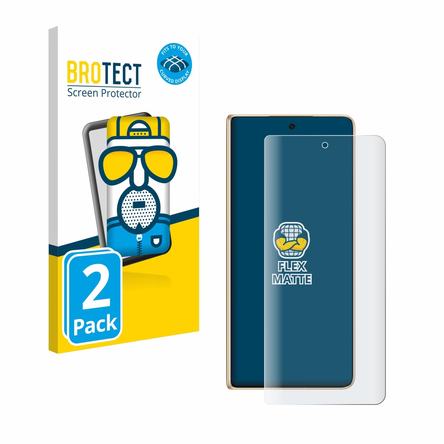 brotect-3d-full-cover-displayschutzfolie-matt-f-r-honor-magic-v5 image 2