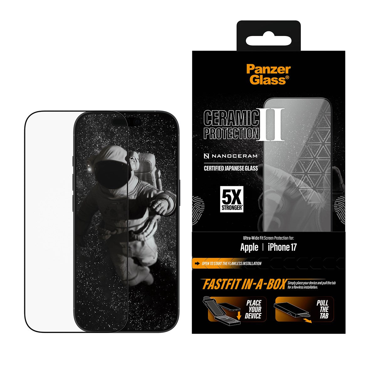 panzerglass-ceramic-displayschutz-ultra-wide-fit-mit-fastfit-f-r-iphone-17 image 2