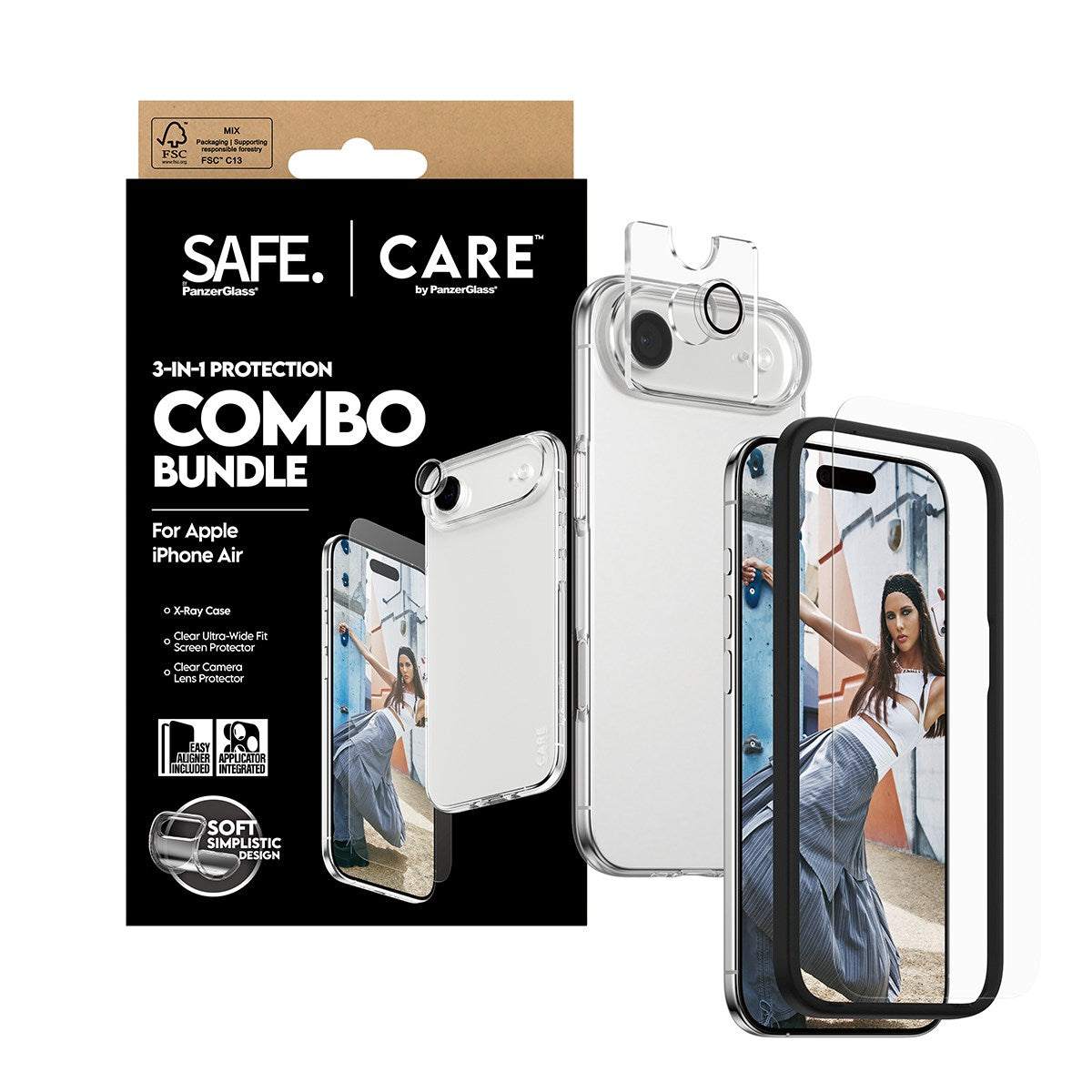care-safe-by-panzerglass-3-in-1-combo-set-displayschutz-apple-iphone-air image 5