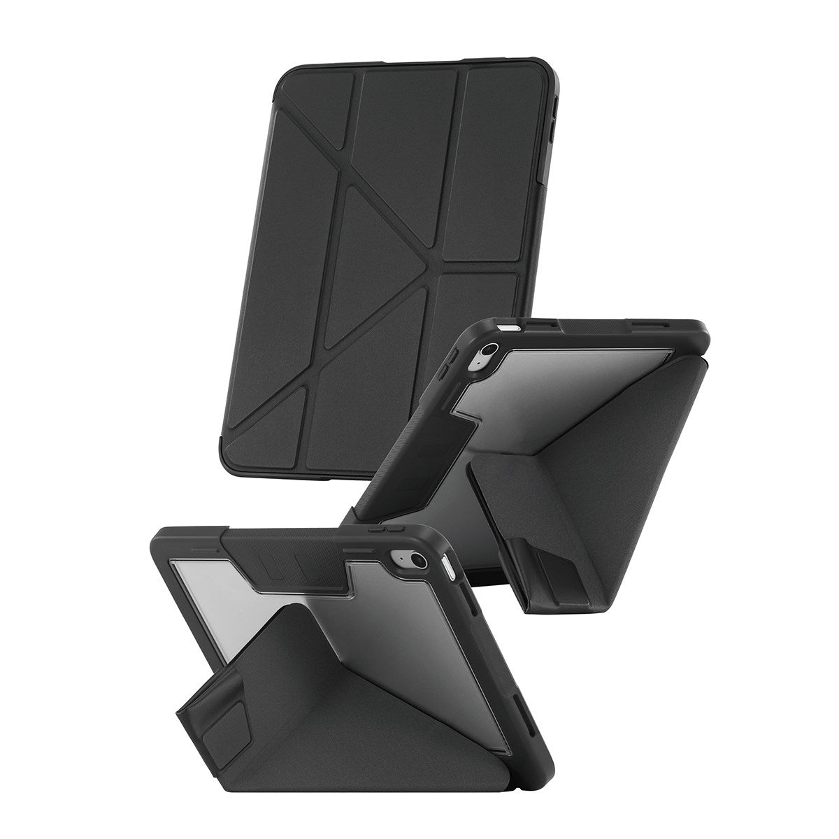 care-by-panzerglass-essential-case-schwarz-ipad-11-2025-ipad-10-9-2022-origami image 1