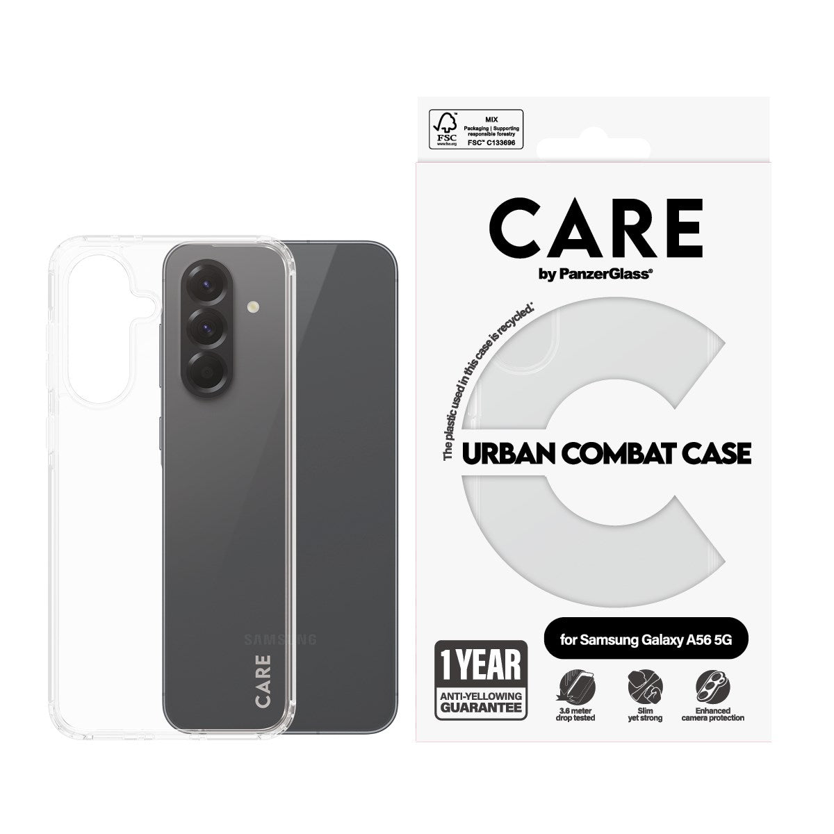 care-by-panzerglass-urban-combat-case-transparent-f-r-samsung-galaxy-a56-5g image 2