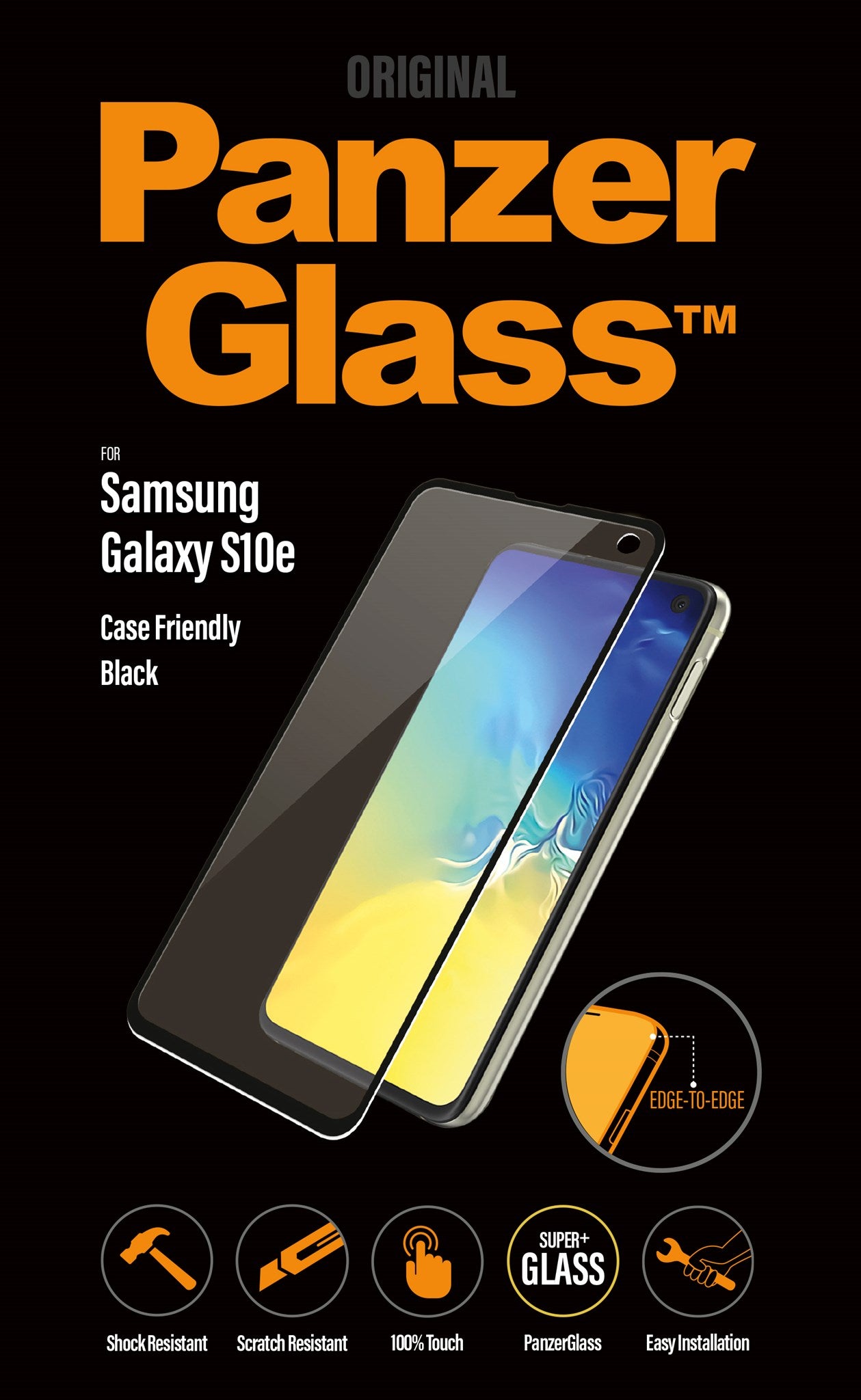panzerglass-displayschutz-samsung-galaxy-s10e-case-friendly image 2