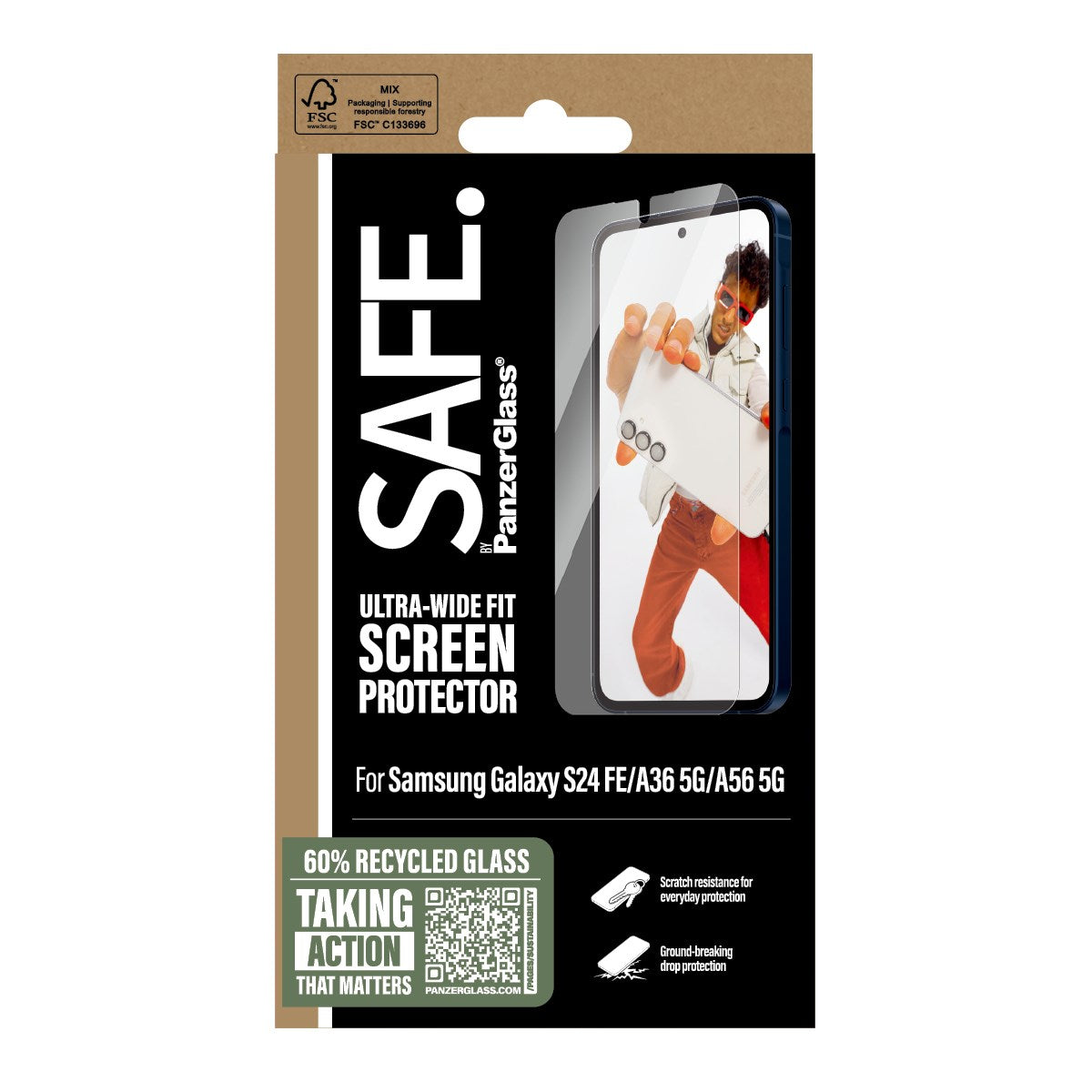 safe-by-panzerglass-displayschutz-ultra-wide-fit-f-r-galaxy-s24-fe-a36-5g-a56-5g image 3
