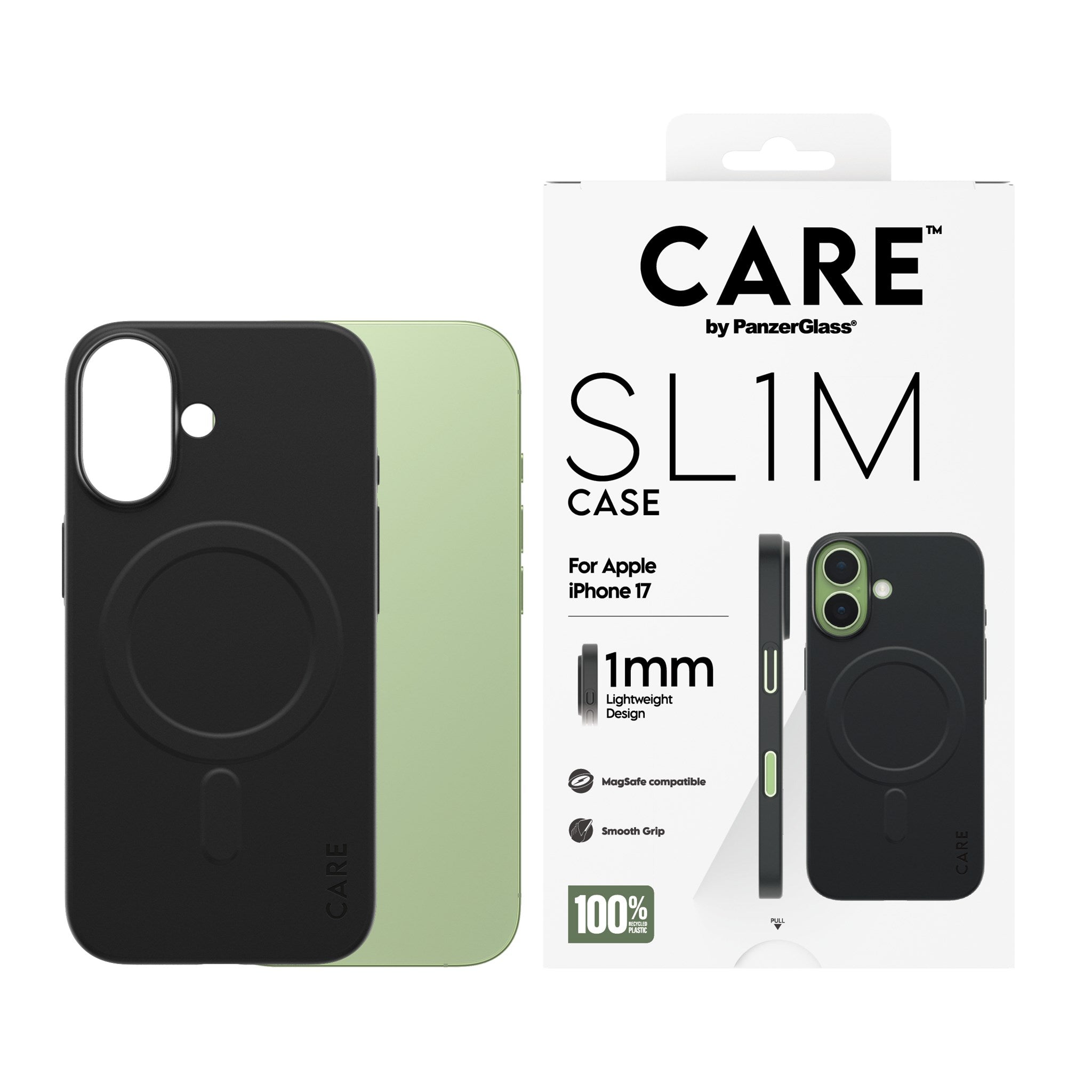 care-by-panzerglass-sl1m-case-schwarz-mit-magsafe-f-r-iphone-17 image 2
