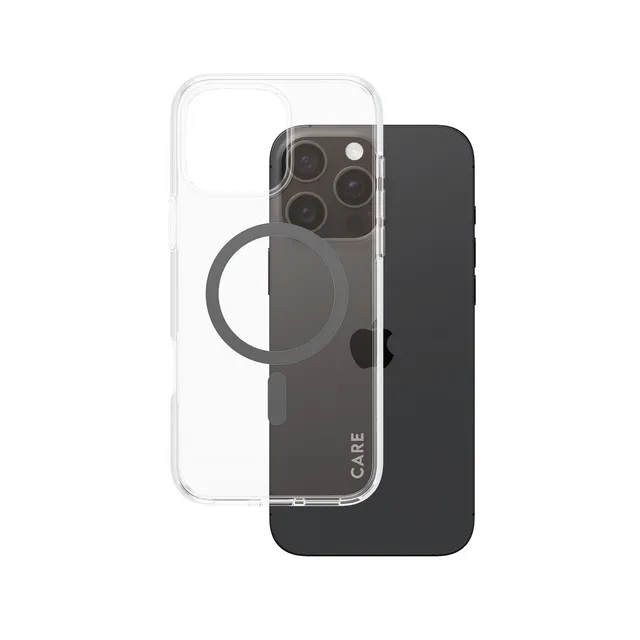 care-by-panzerglass-urban-combat-case-transparent-schwarz-magsafe-iphone-16-pro- image 1