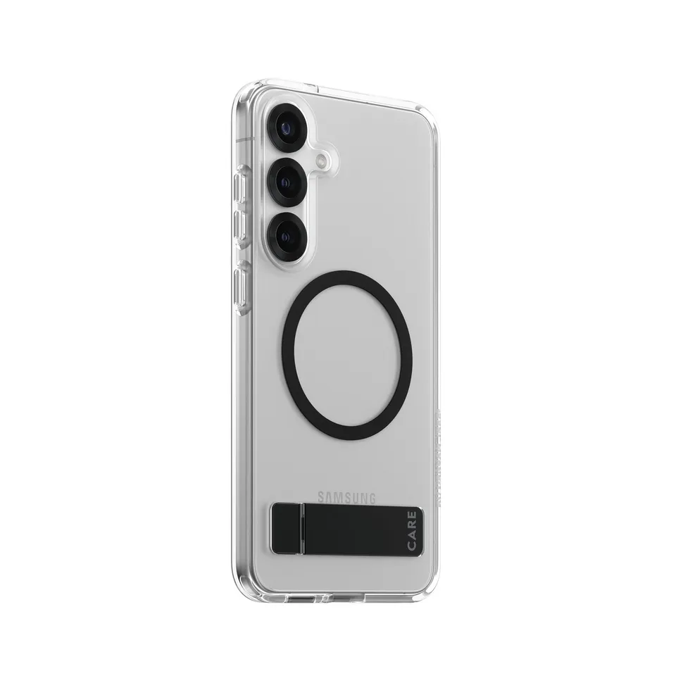 care-by-panzerglass-kickstand-case-transparent-qi-f-r-samsung-galaxy-s25 image 1