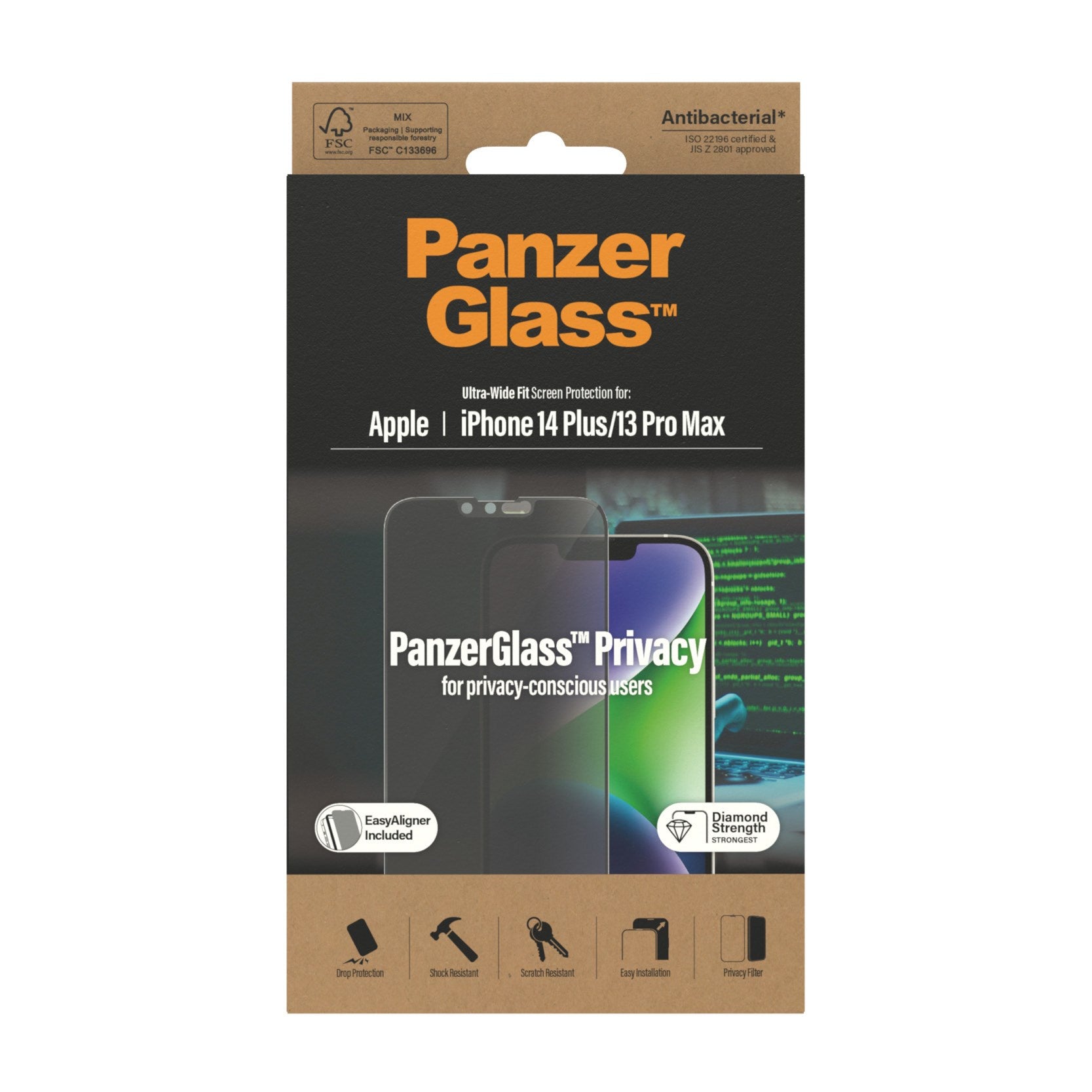 panzerglass-privacy-displayschutz-iphone-14-plus-13-pro-max-ultra-wide-fit-easya image 3