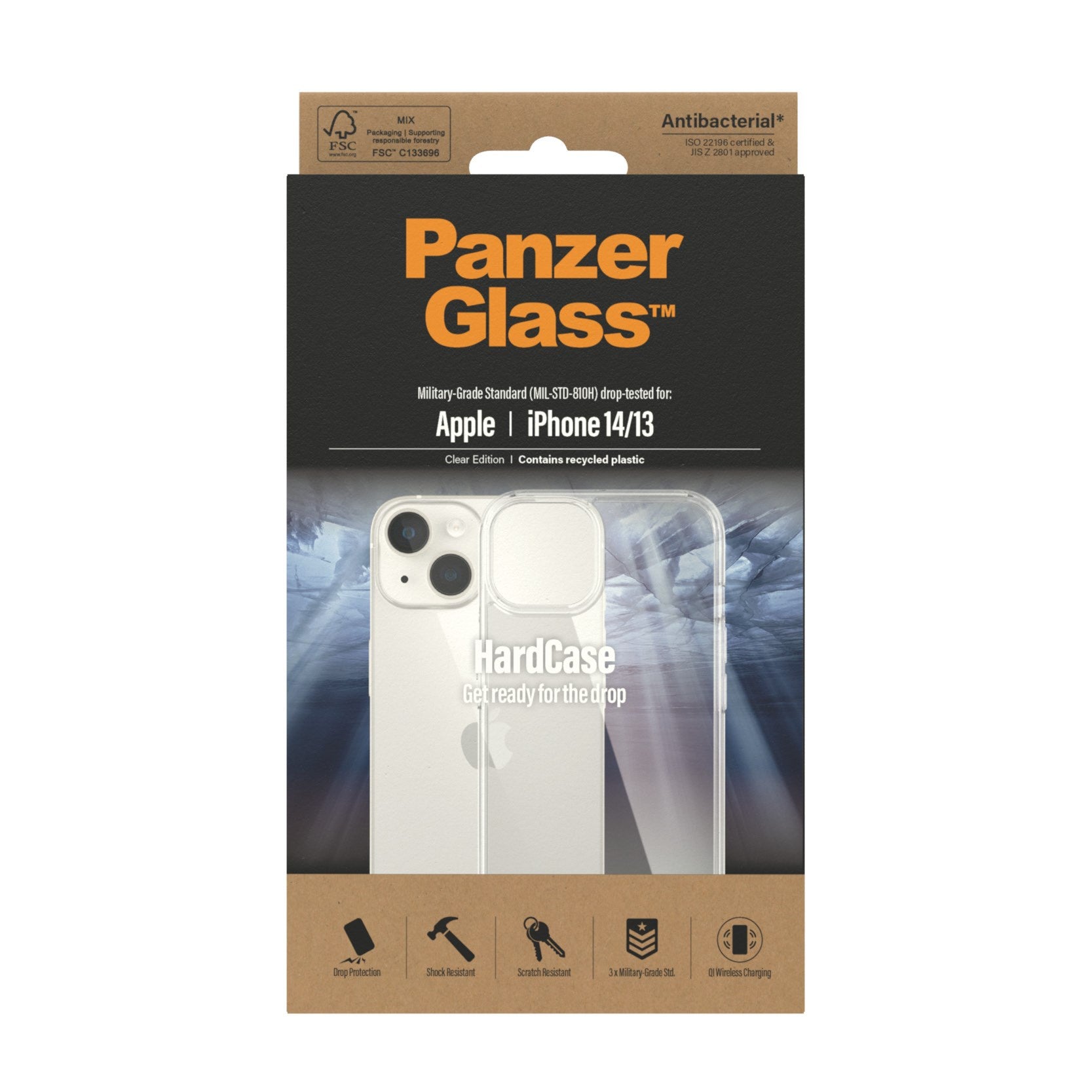 panzerglass-hardcase-iphone-14-13-transparent image 3