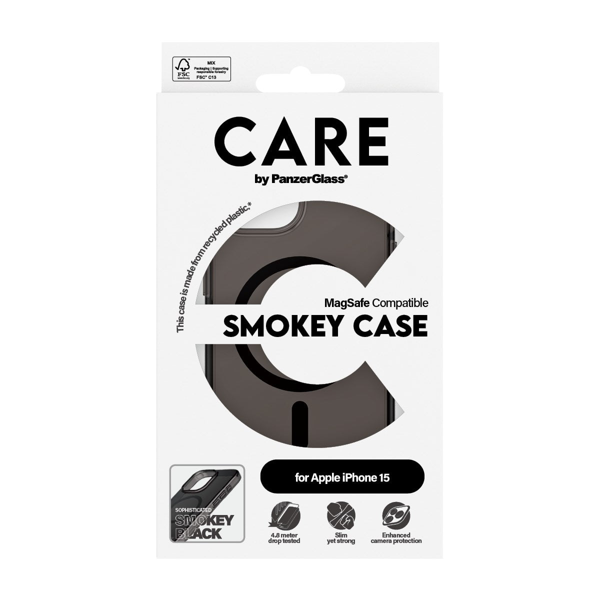 care-by-panzerglass-smokey-case-schwarz-magsafe-iphone-15 image 3