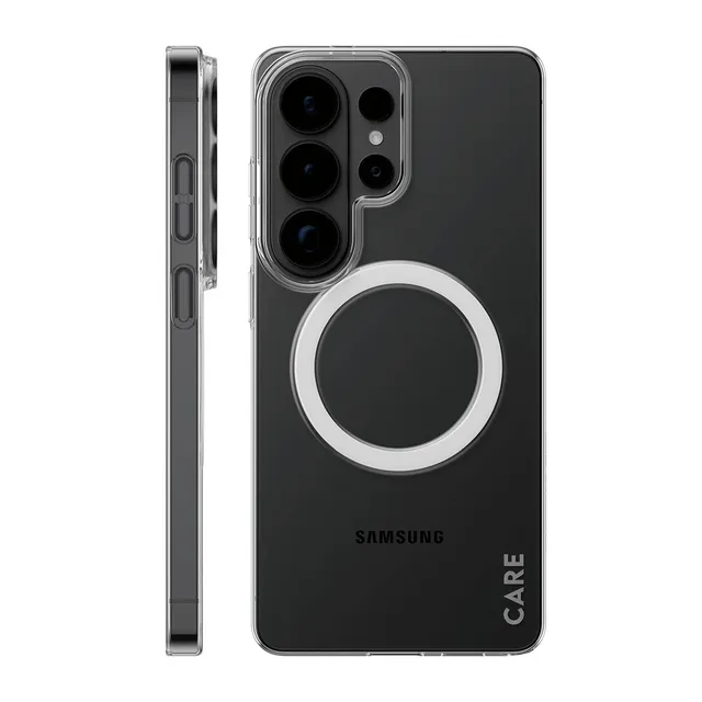 care-by-panzerglass-sl1m-case-transparent-mit-qi-f-r-samsung-galaxy-s26-ultra image 1