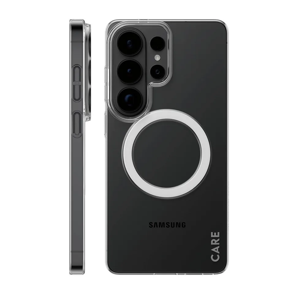 care-by-panzerglass-sl1m-case-transparent-mit-qi-f-r-samsung-galaxy-s26-ultra image 1