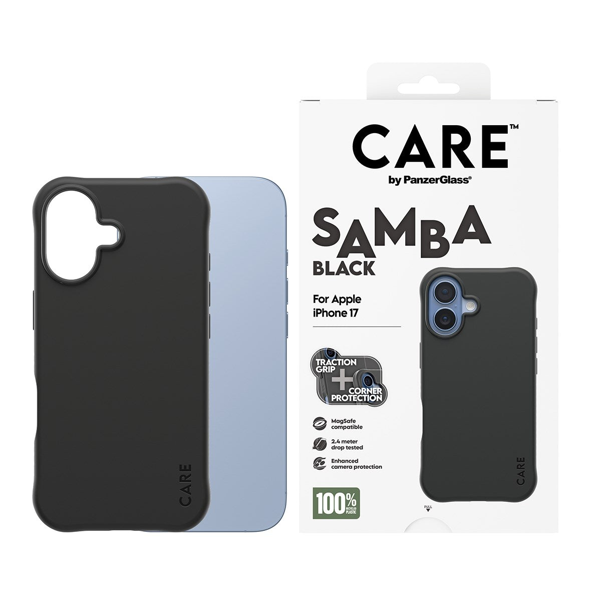 care-by-panzerglass-samba-case-schwarz-mit-magsafe-f-r-apple-iphone-17 image 2