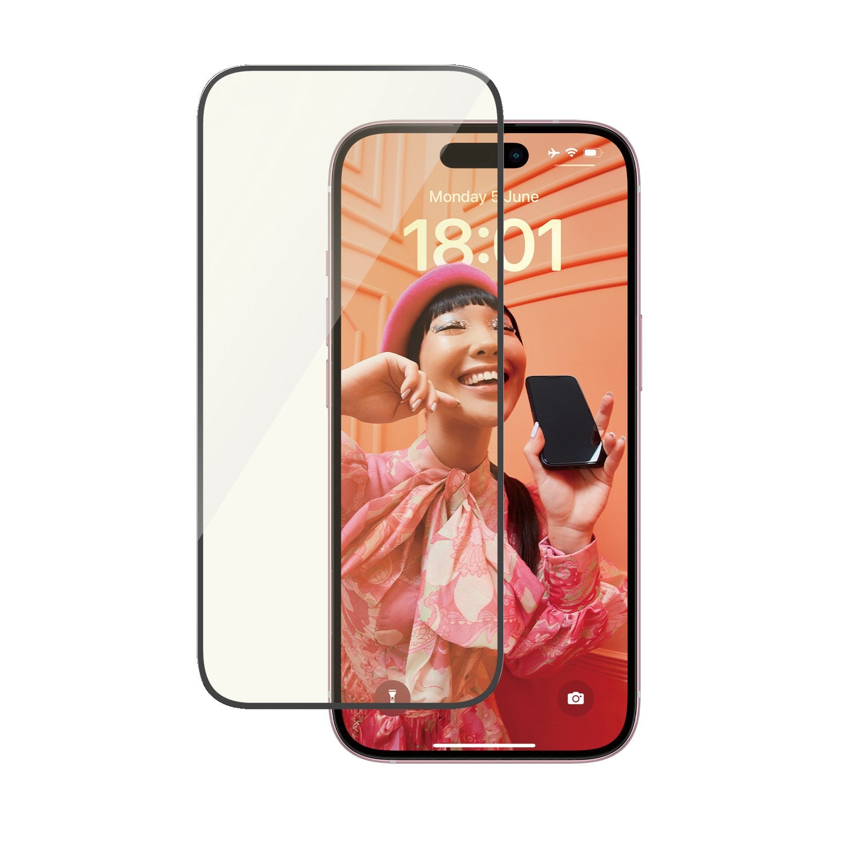 panzerglass-eyecare-displayschutz-ultra-wide-fit-f-r-iphone-15 image 1