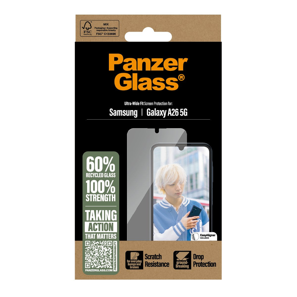 panzerglass-displayschutz-samsung-galaxy-a26-5g-ultra-wide-fit image 3