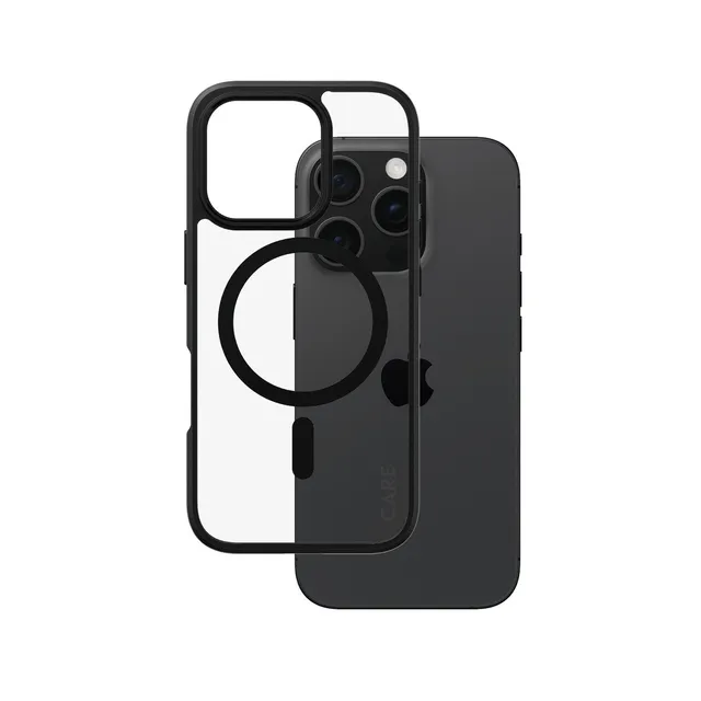 care-by-panzerglass-urban-combat-case-transparent-magsafe-iphone-16-pro image 1