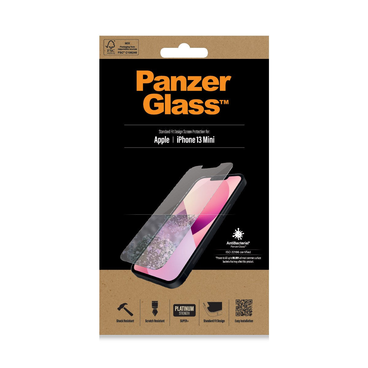 panzerglass-displayschutzglas-standard-fit-f-r-apple-iphone-13-mini image 2