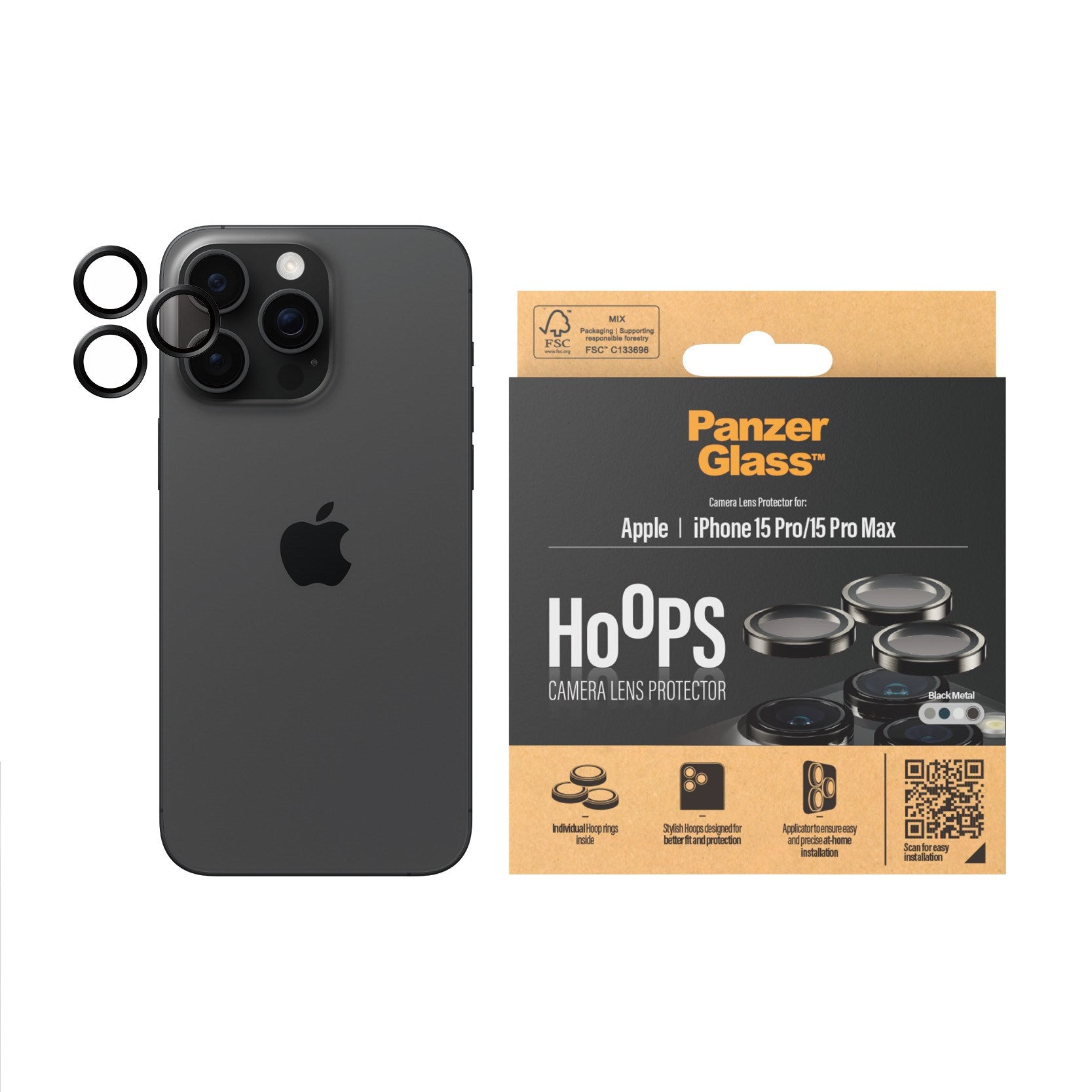 panzerglass-hoops-kameraschutz-schwarz-apple-iphone-15-pro-15-pro-max-metall image 2