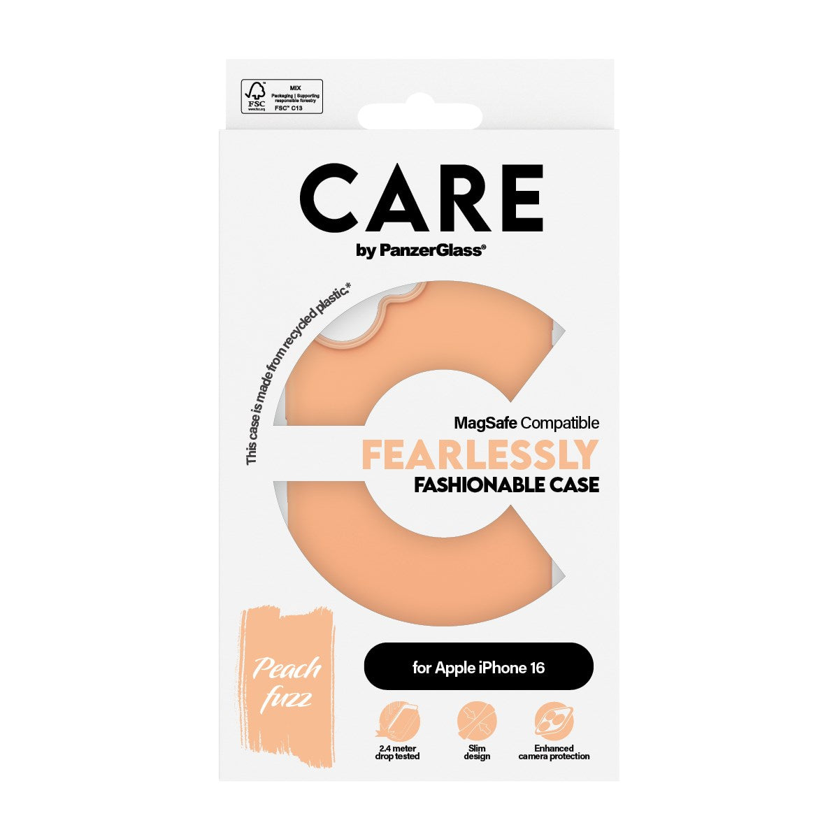 care-by-panzerglass-case-peachy-mit-magsafe-iphone-16 image 3