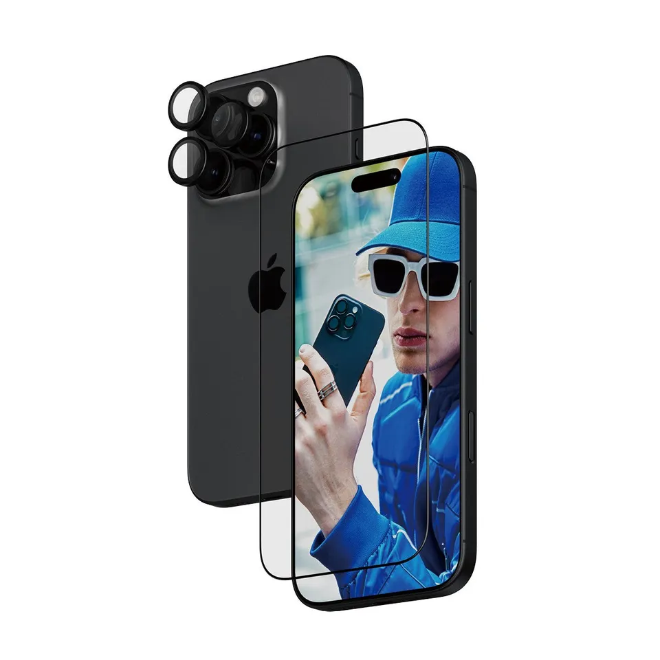 panzerglass-2-in-1-set-iphone-16-pro-mit-ultra-wide-fit-display-hoops-kameraschu image 1