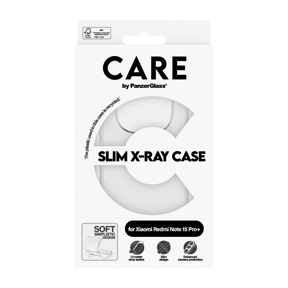 care-by-panzerglass-x-ray-case-transparent-f-r-xiaomi-redmi-note-15-pro image 3