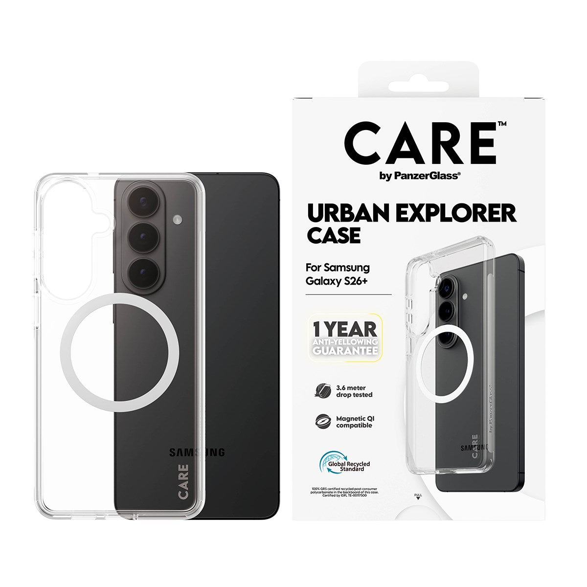 care-by-panzerglass-urban-explorer-case-transparent-wei-qi-samsung-galaxy-s26 image 2