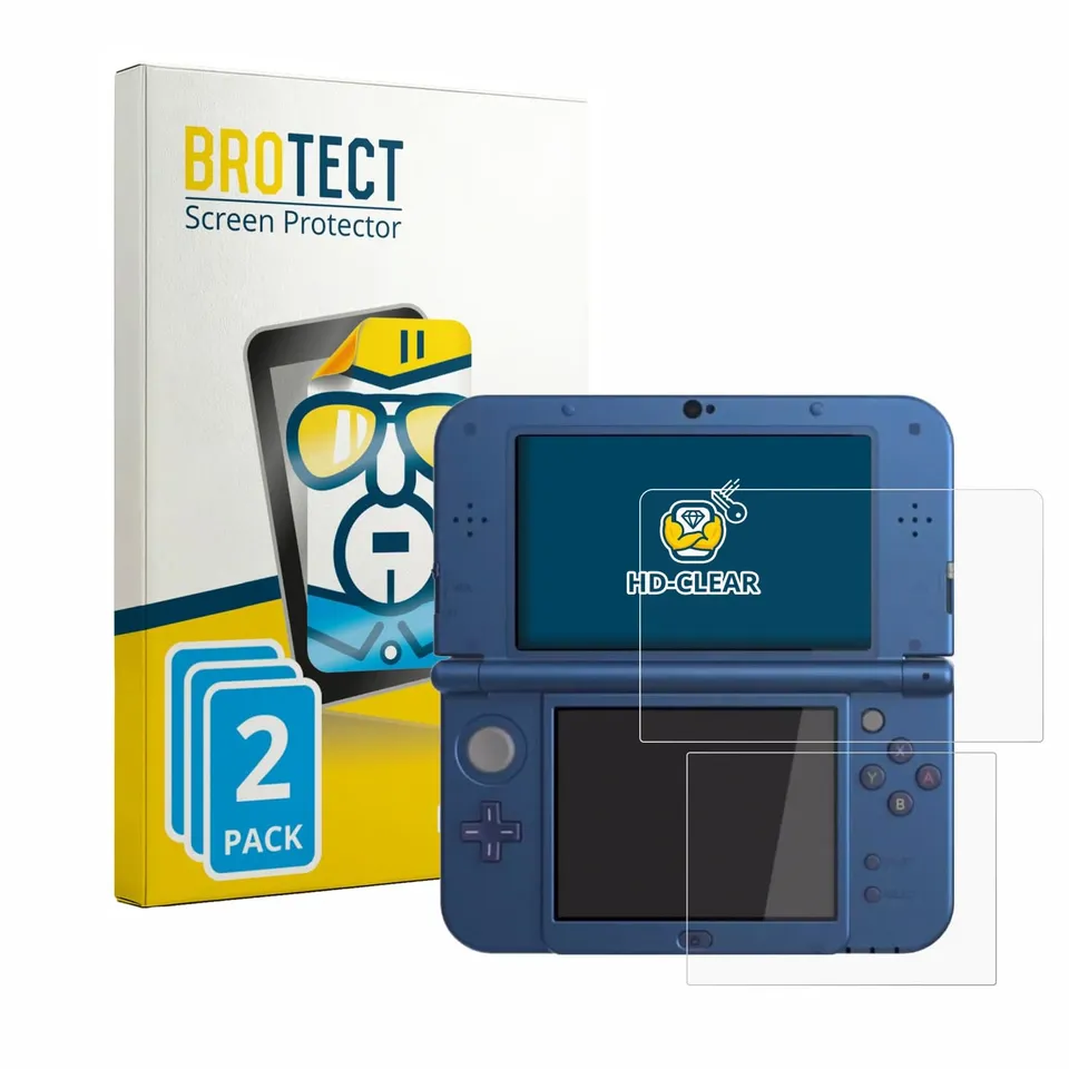 brotect-hd-clear-schutzfolie-f-r-nintendo-new-3ds-xl-2er-set image 1