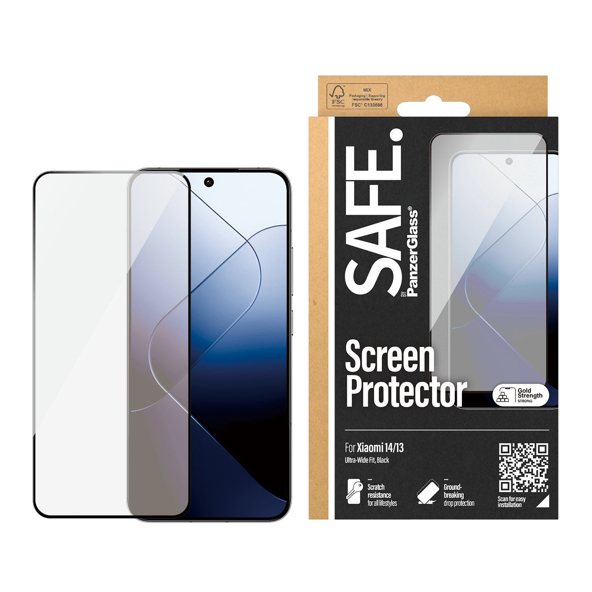 safe-by-panzerglass-displayschutz-xiaomi-13-14-ultra-wide-fit image 2
