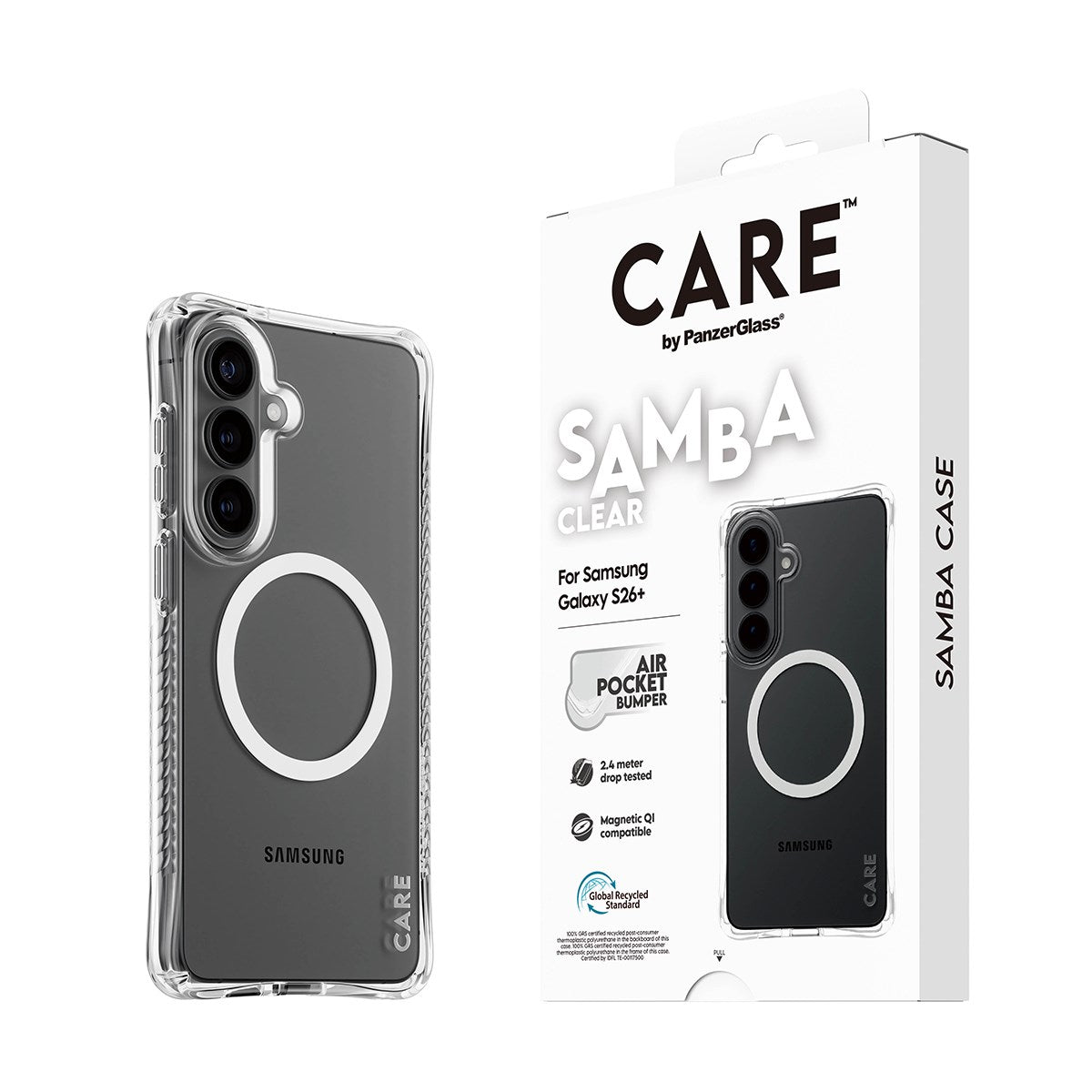care-by-panzerglass-samba-case-transparent-mit-weiss-qi-f-r-samsung-galaxy-s26 image 6