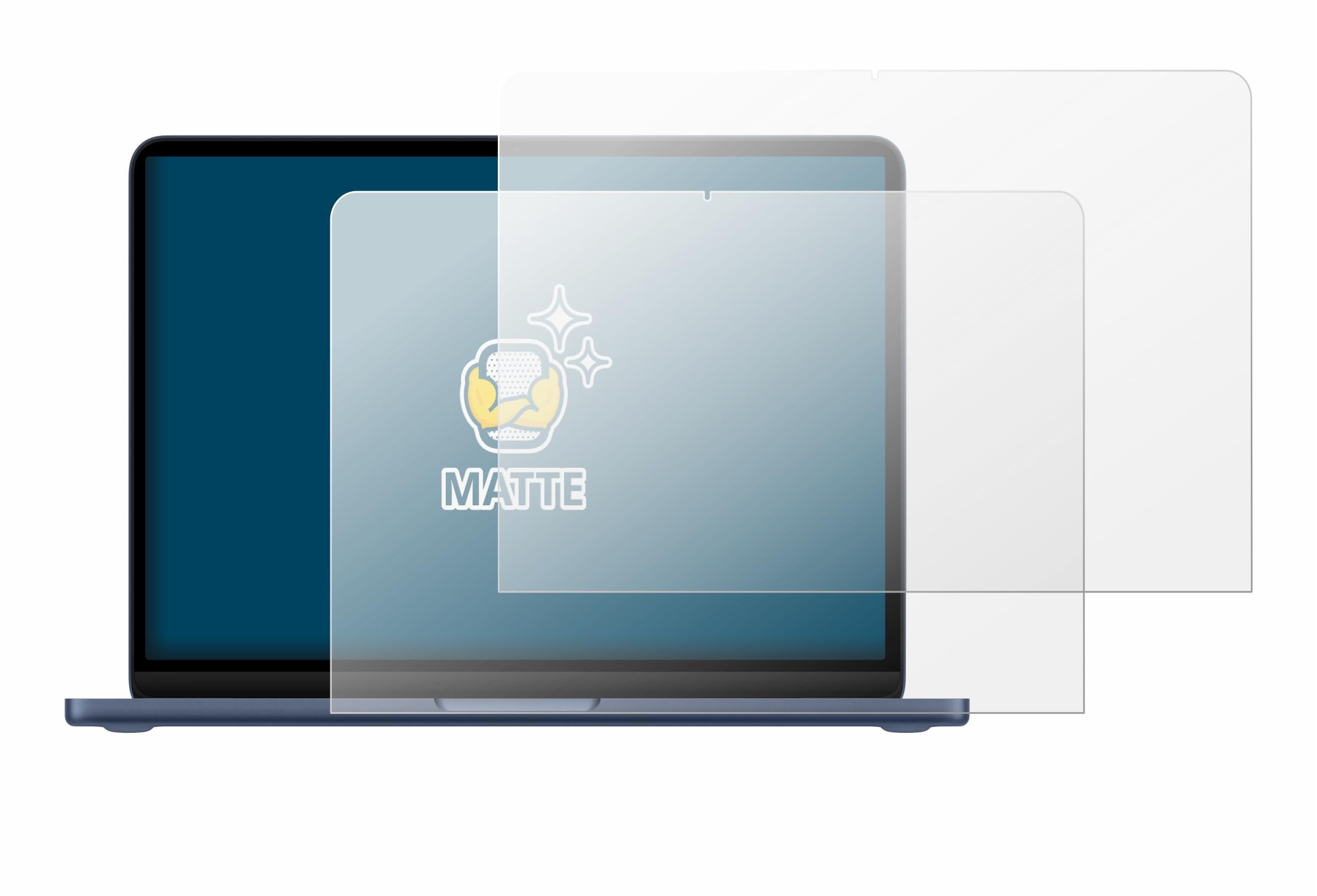 brotect-matte-schutzfolie-f-r-apple-macbook-neo-13-2026-2-st-ck image 2