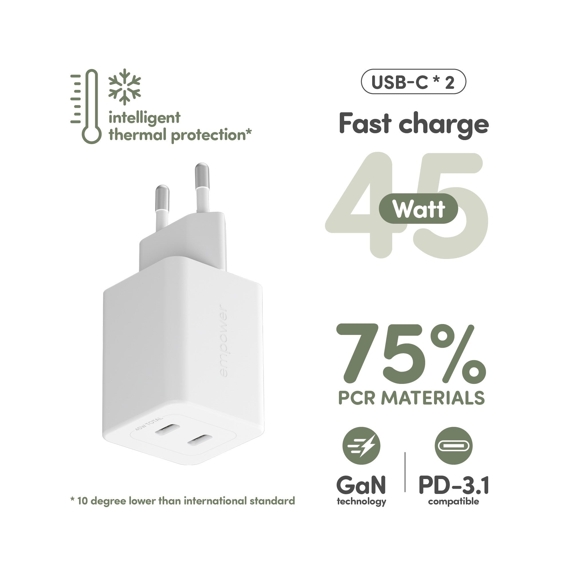 empower-by-panzerglass-turbo-45w-ladeger-t-2x-usb-c-eu-silber-wei image 7