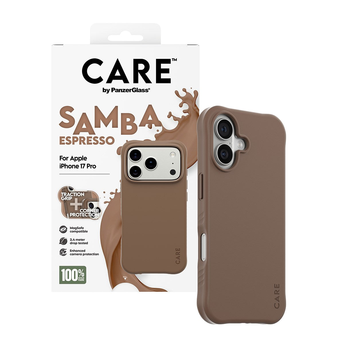 care-by-panzerglass-samba-case-espresso-mit-magsafe-f-r-iphone-17-pro image 5