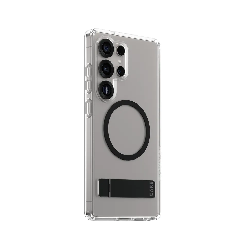 care-by-panzerglass-kickstand-case-transparent-qi-f-r-samsung-galaxy-s25-ultra image 1