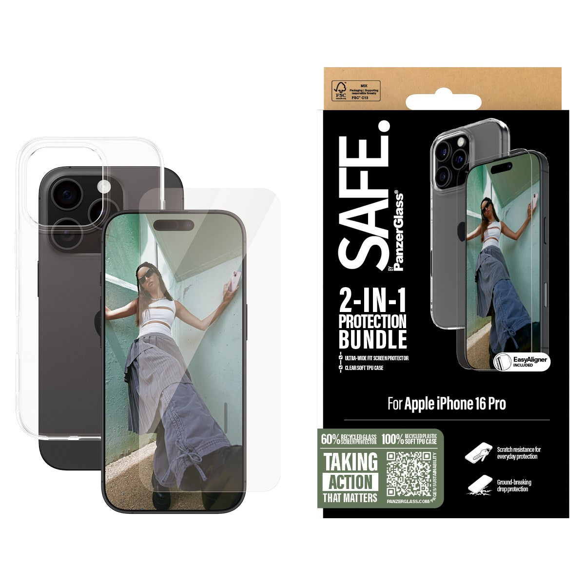 safe-by-panzerglass-2-in-1-schutz-set-iphone-16-pro image 2