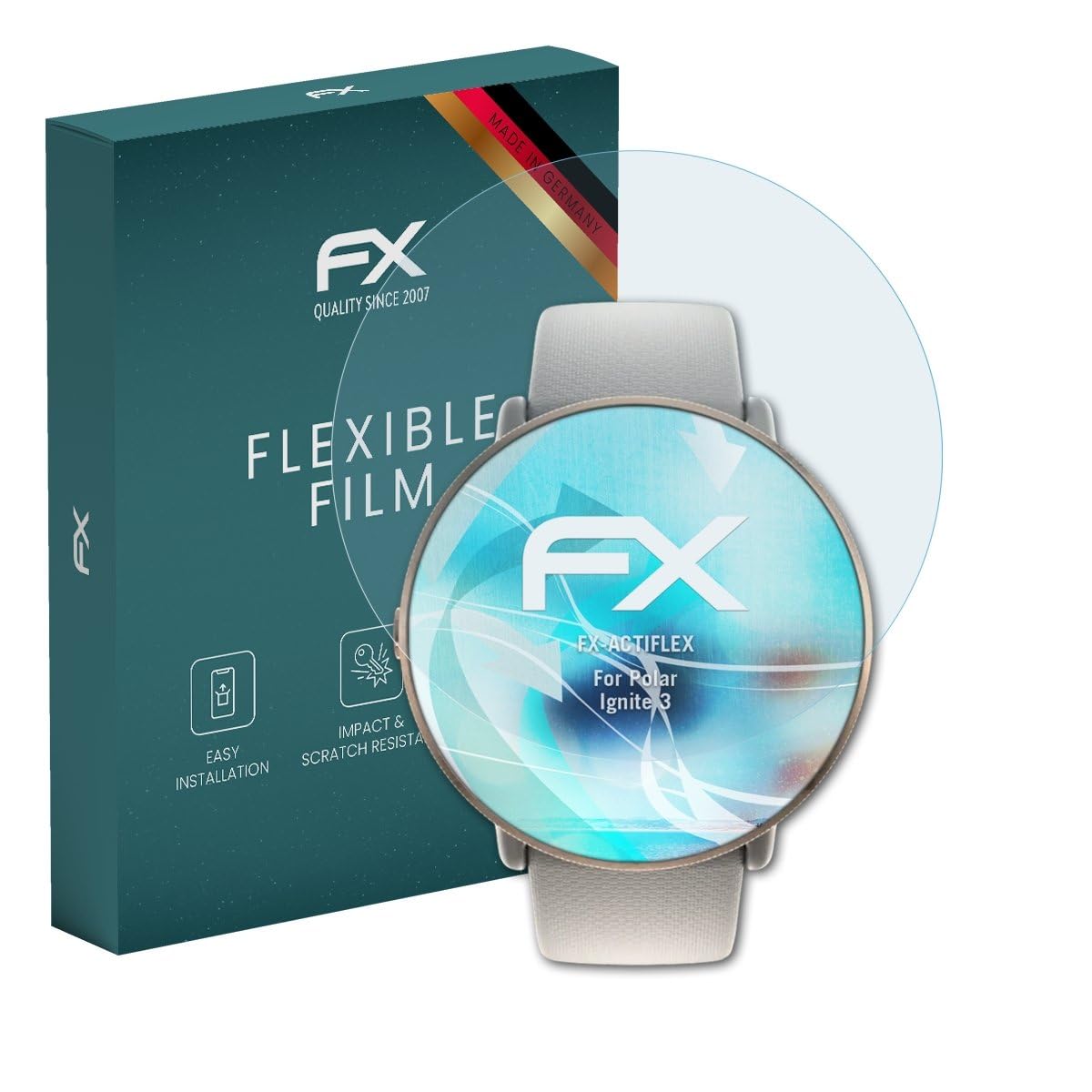 atfolix-fx-actiflex-schutzfolie-kompatibel-mit-polar-ignite-3-3-st-ck image 1