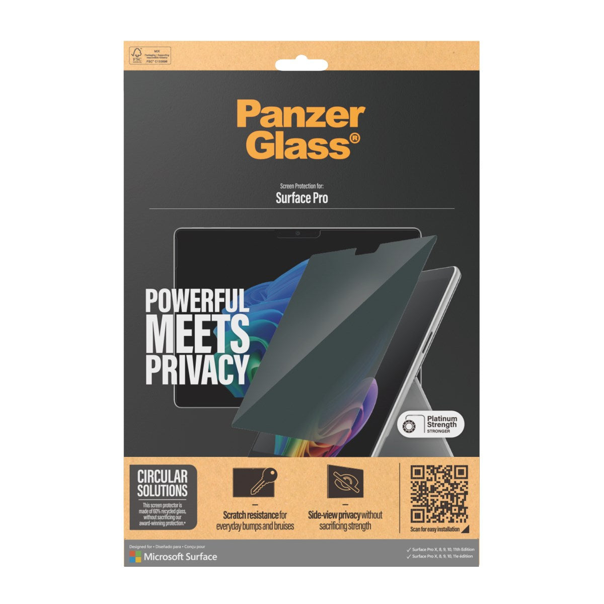 panzerglass-2-way-privacy-displayschutz-microsoft-surface-pro-x-pro-8-pro-9-pro- image 3