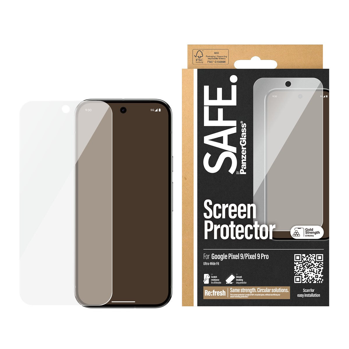 safe-by-panzerglass-displayschutz-ultra-wide-fit-f-r-google-pixel-9-9-pro-5g image 2