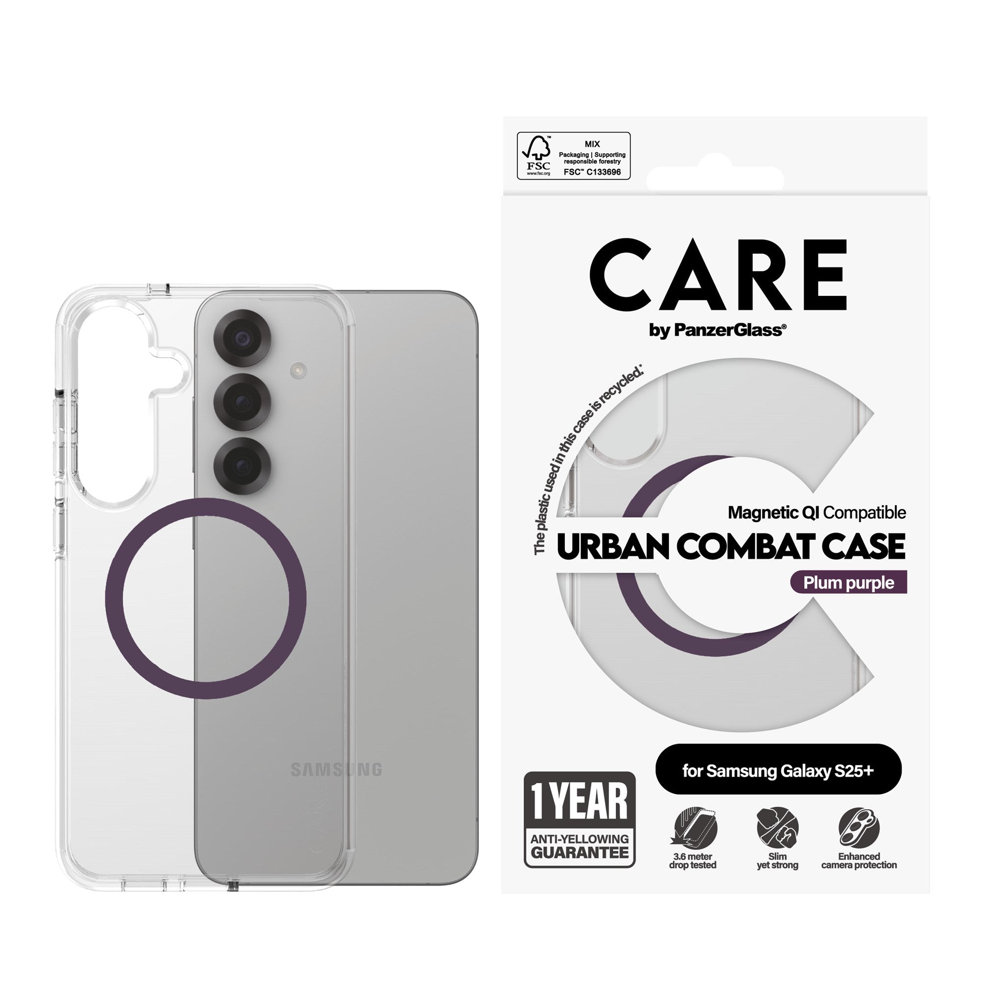 care-by-panzerglass-urban-combat-case-transparent-plum-purple-qi-f-r-samsung-gal-2 image 2
