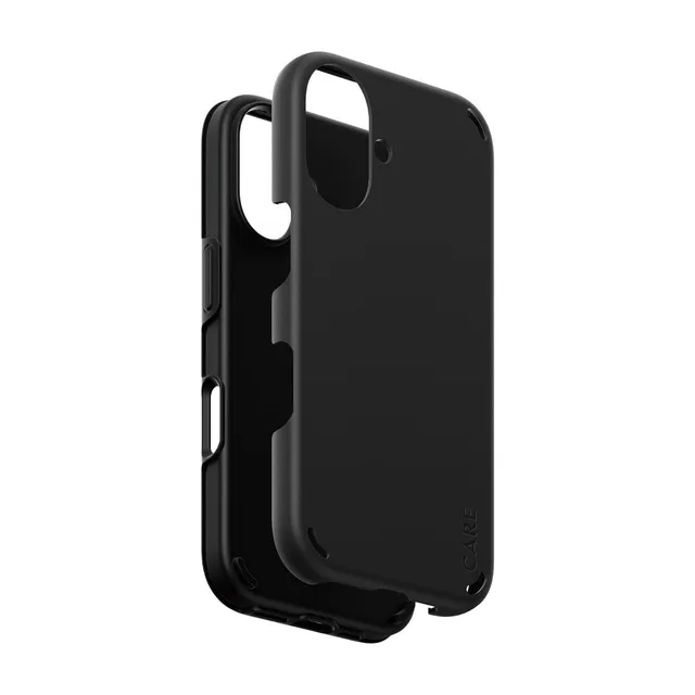 care-by-panzerglass-double-defense-case-schwarz-f-r-iphone-16 image 1