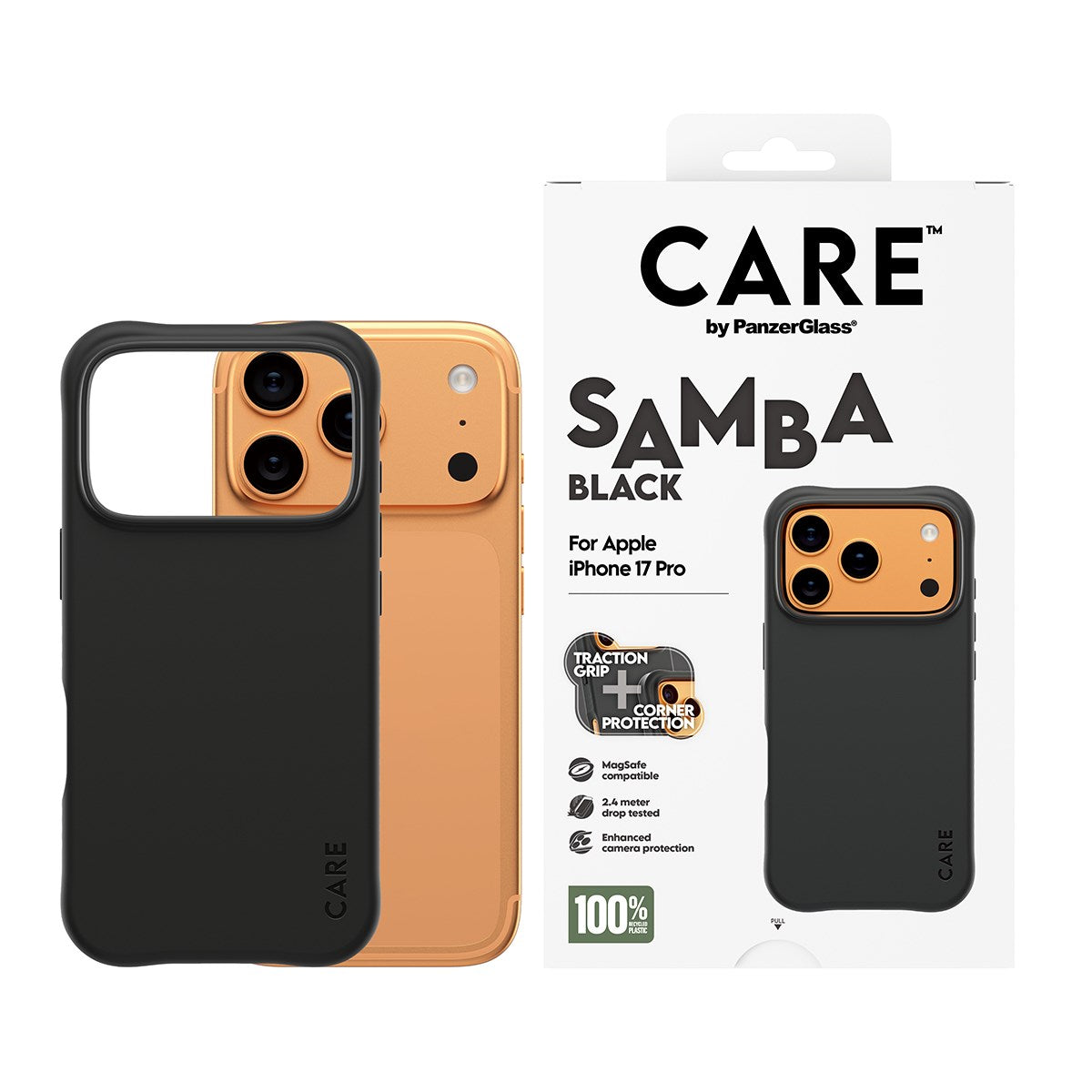 care-by-panzerglass-samba-case-schwarz-mit-magsafe-f-r-iphone-17-pro image 2