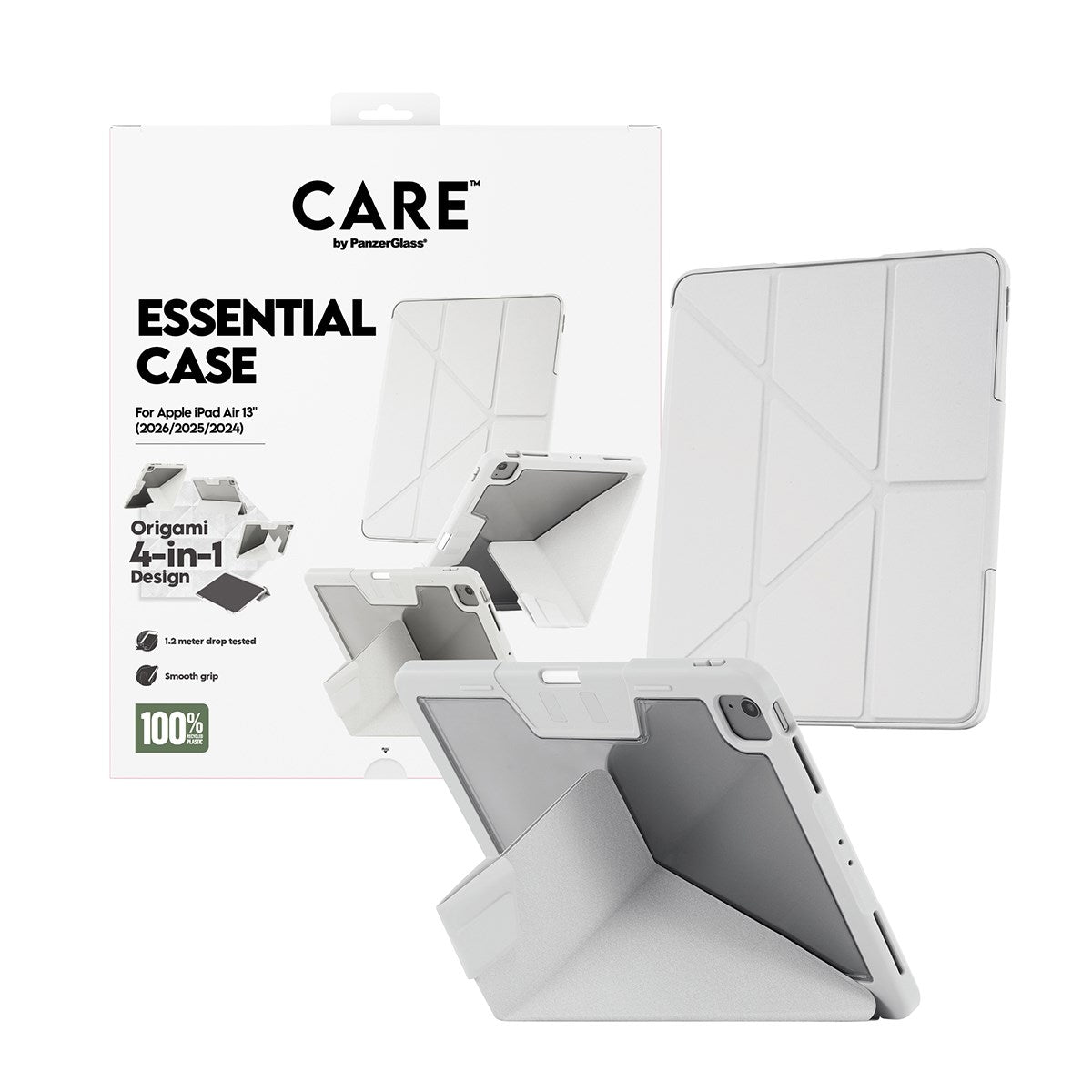 care-by-panzerglass-essential-case-hell-grau-f-r-ipad-air-13-2024-2026 image 5