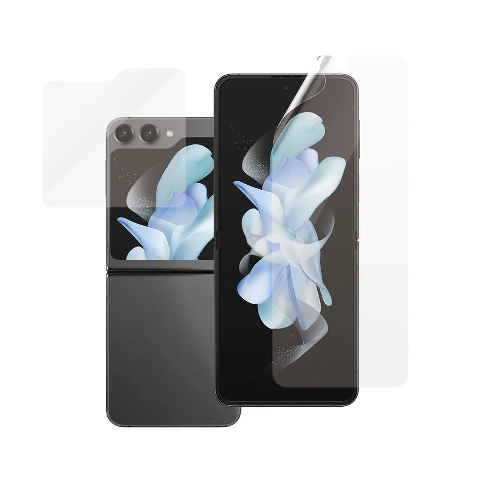 panzerglass-displayschutz-samsung-galaxy-z-flip5-glas-folie-2-in-1 image 1