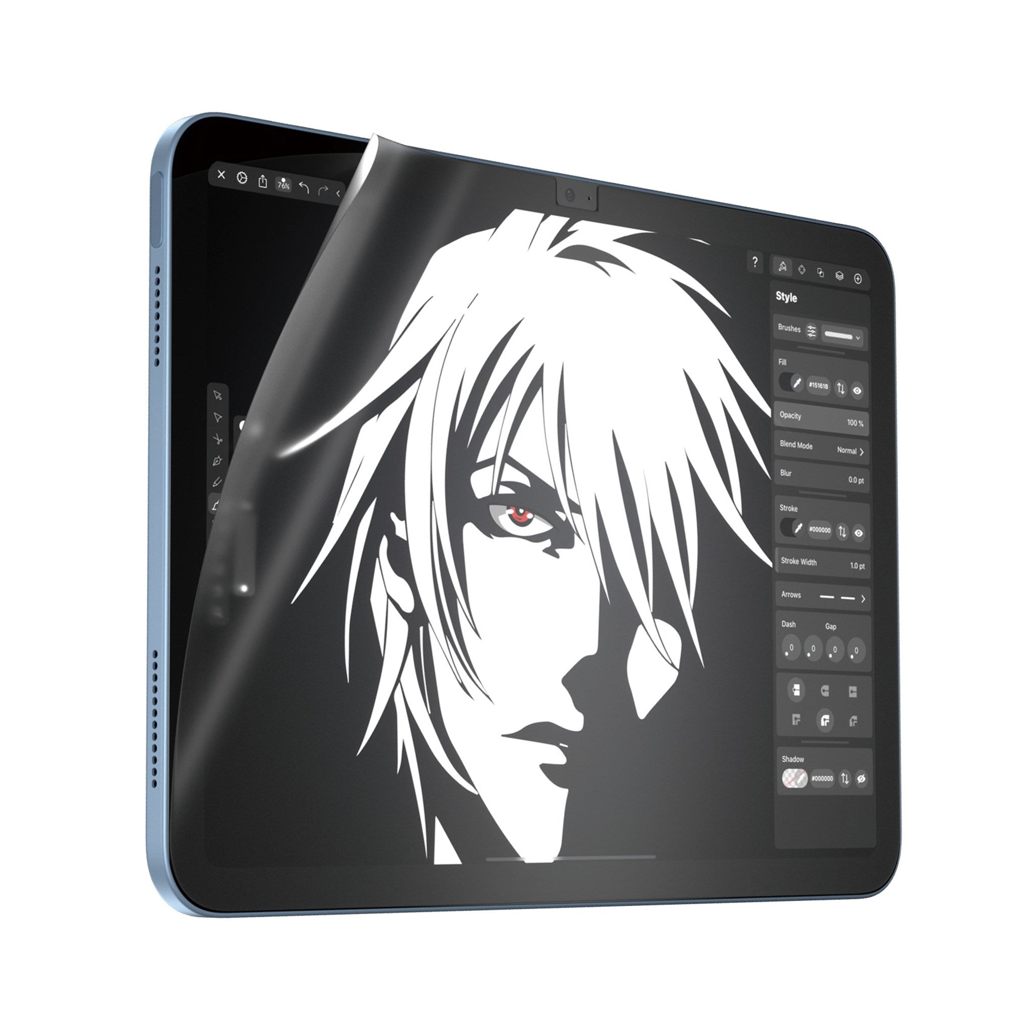 panzerglass-graphicpaper-displayschutz-ipad-10-9-zoll-2022-ultra-wide-fit image 1