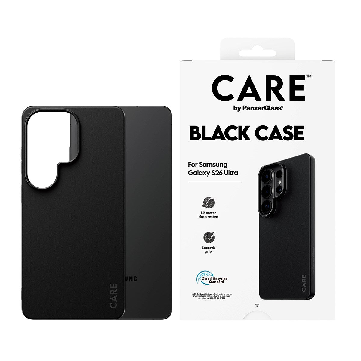 care-by-panzerglass-tpu-case-schwarz-f-r-samsung-galaxy-s26-ultra image 2