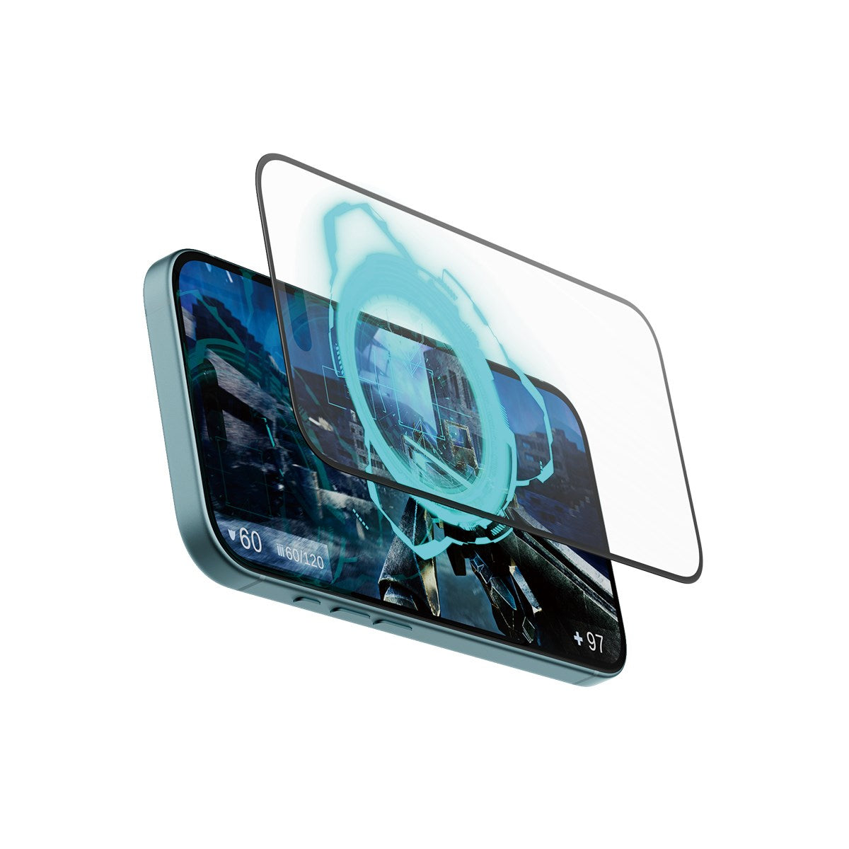 panzerglass-gaming-displayschutz-f-r-iphone-16-15-ultra-wide-fit-matt image 1