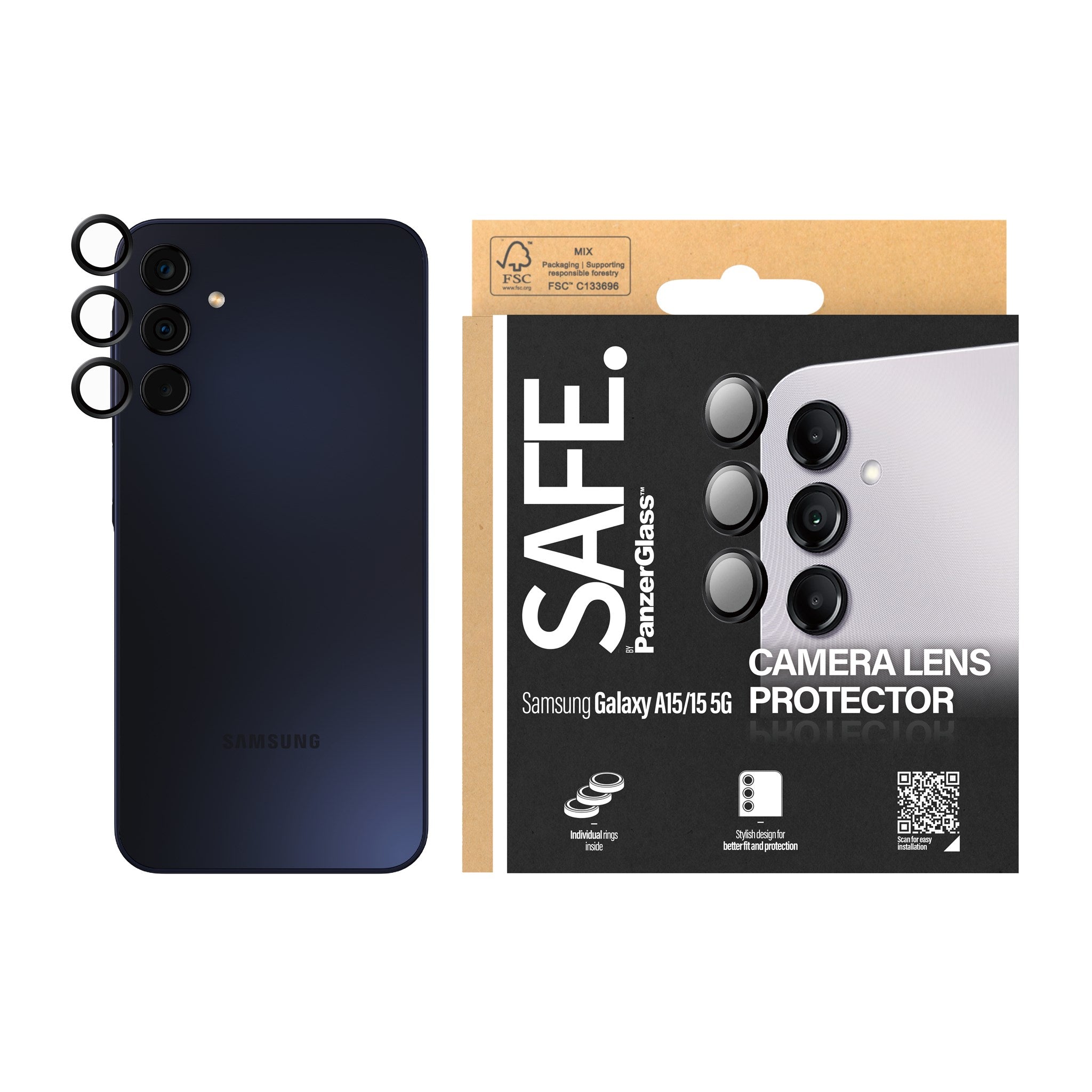 safe-by-panzerglass-kameraschutz-schwarz-f-r-samsung-galaxy-a15-a15-5g image 2
